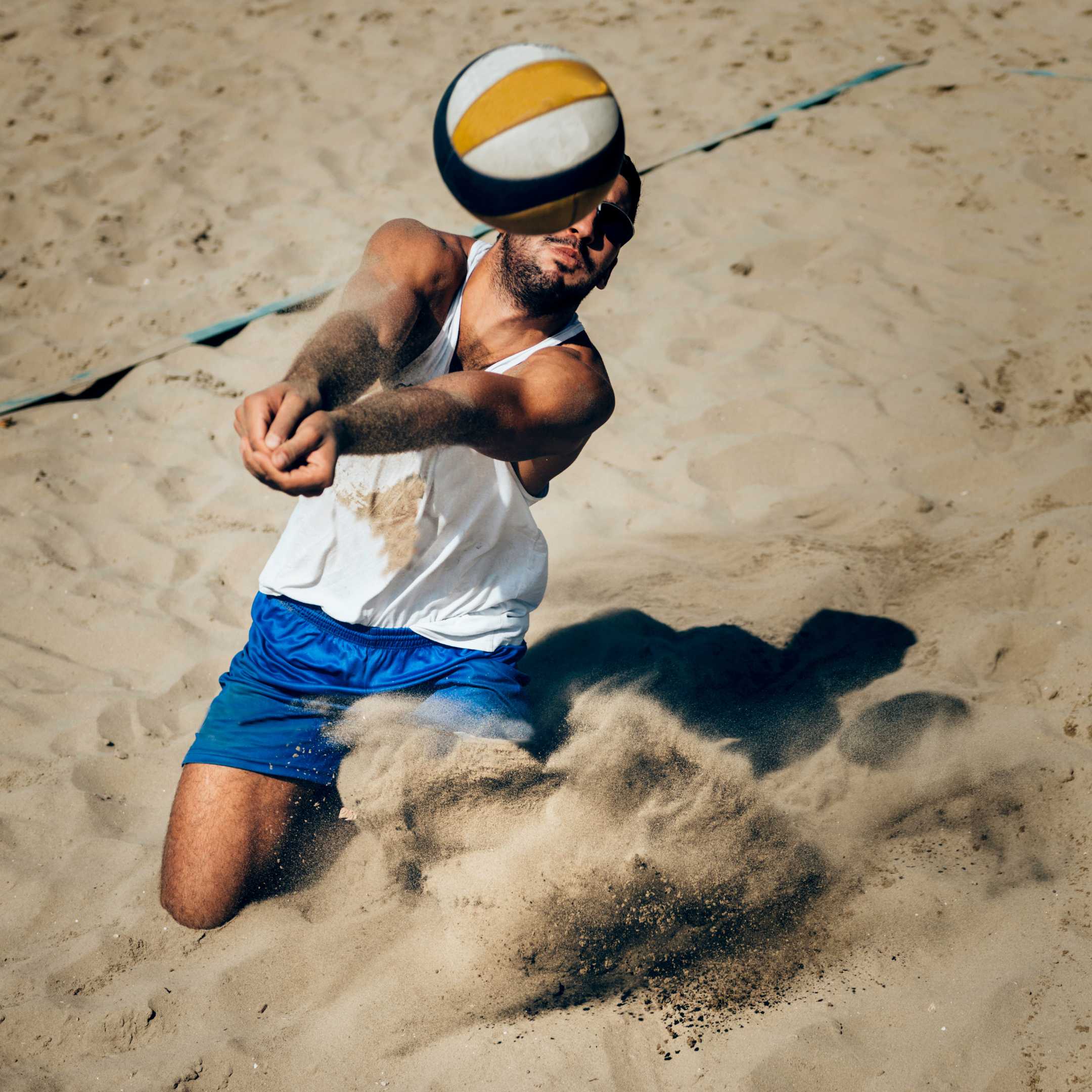 Beachvolleyballsand DVV2