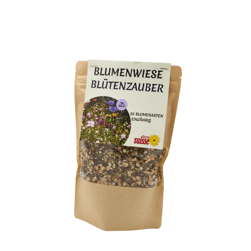Blumenwiese Blütenzauber Saatgut im 1kg Beutel
