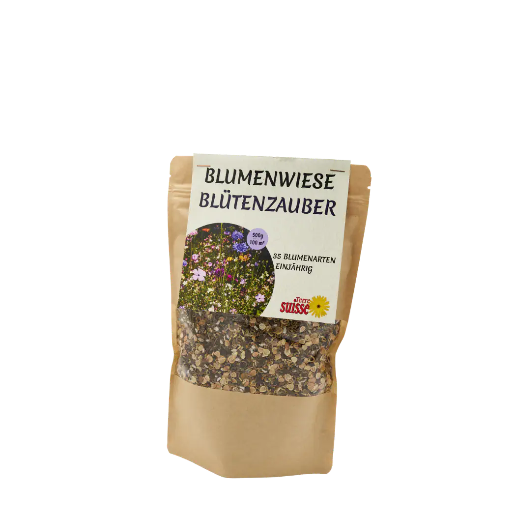 Blumenwiese Blütenzauber Saatgut im 500g Beutel