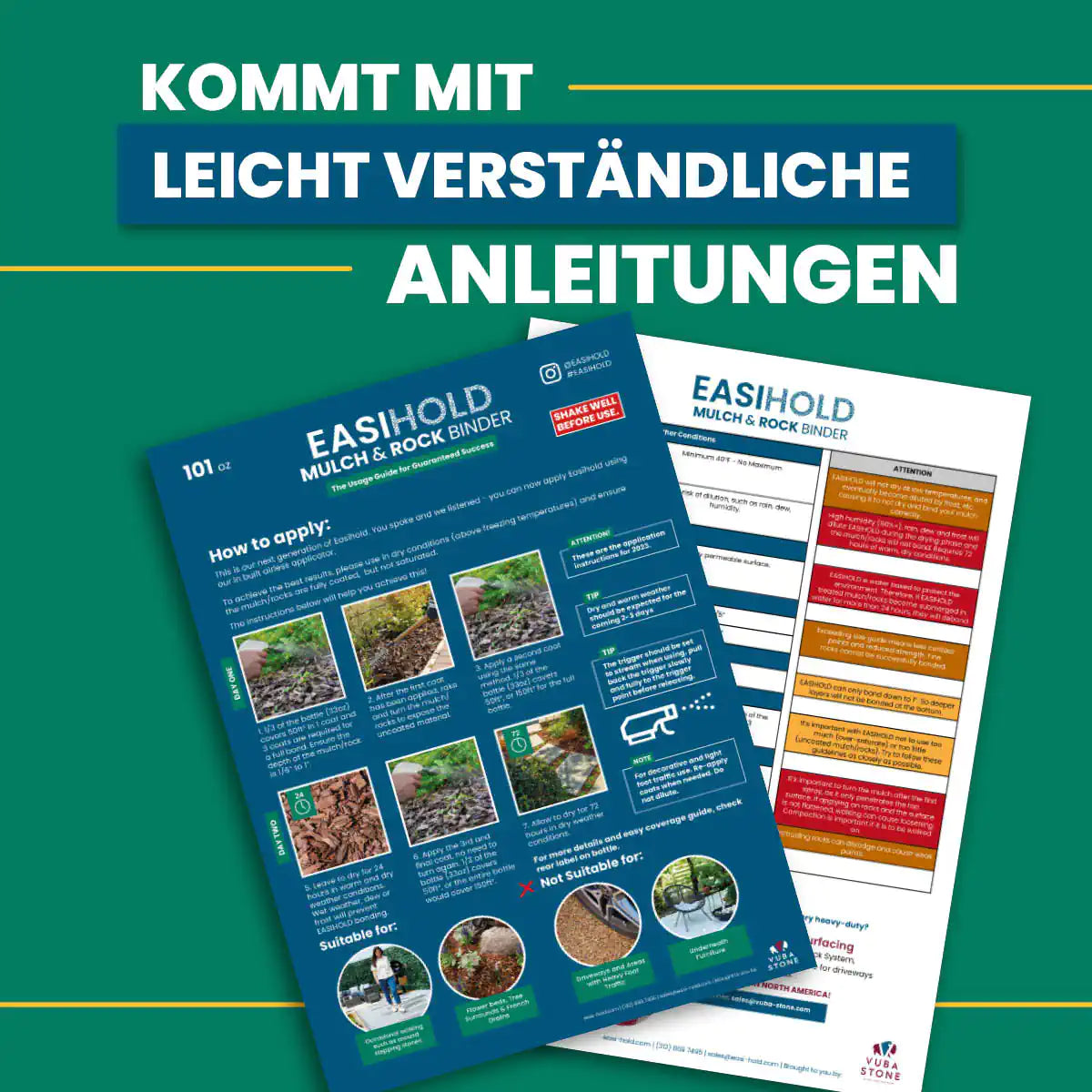 EasiHold Mulch & Steinbinder